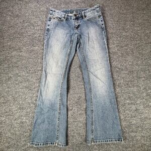 Michael Kors Jeans Womens 2P Blue Wash Bootcut Stretch Denim Denim Pants